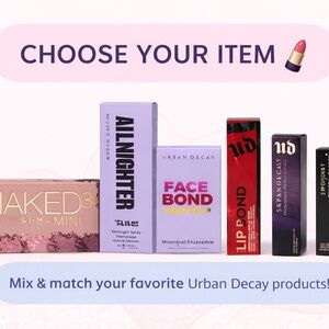Urban Decay Makeup Bundle | Choose Your Item | New In Box